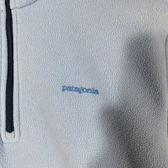 Patagonia Synchilla Embroidered Logo Half Zip Sweater - Picture 3 of 5